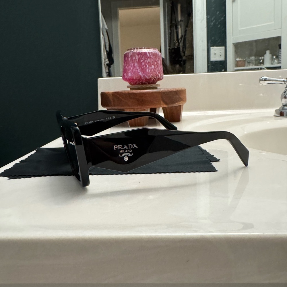 Prada Black Square Sunglasses